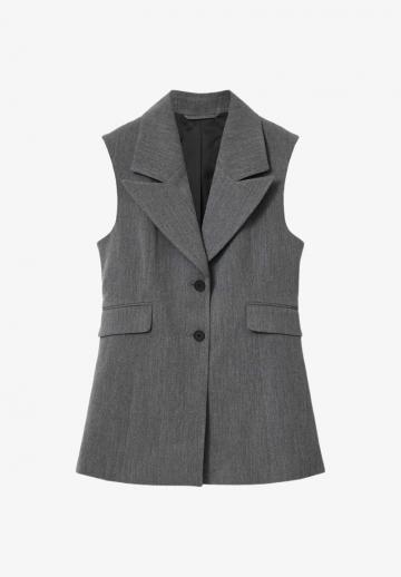 Джинсовая жилетка