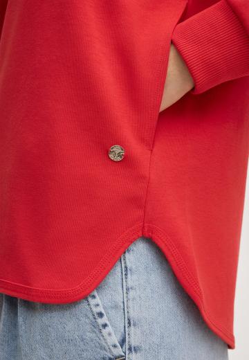 Пуловер с капюшоном