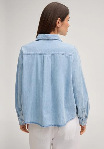 Джинсовая блузка