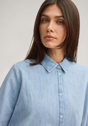 Джинсовая блузка