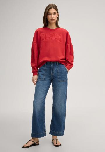 Прямые джинсы