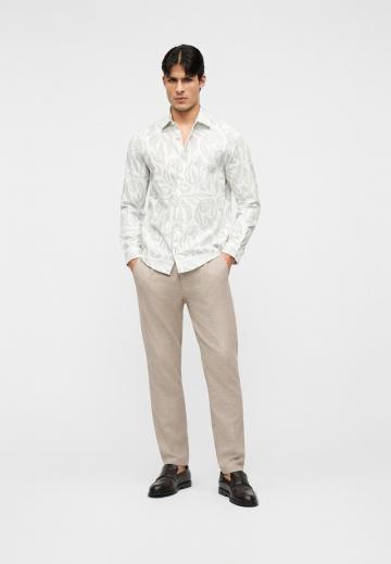 Льняные брюки