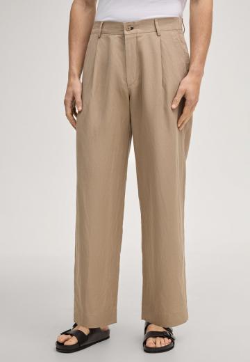 Льняные брюки
