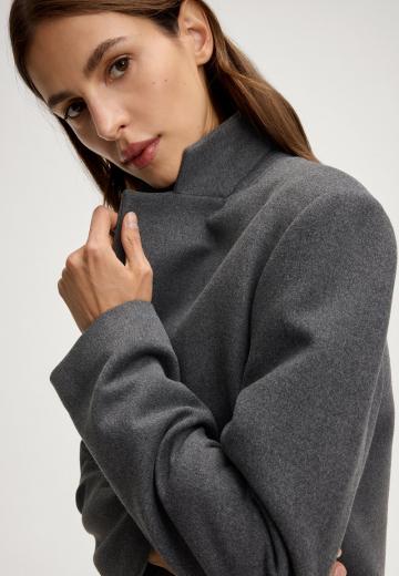 Шерстяное пальто