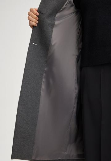 Шерстяное пальто