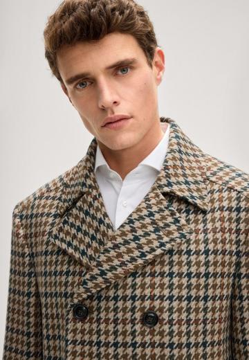 Шерстяное пальто