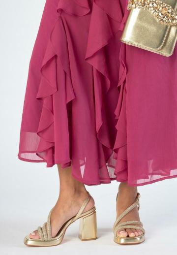 Босоножки на платформе