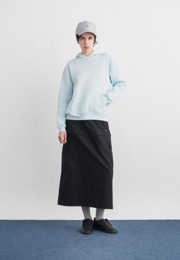 Пуловер с капюшоном