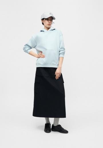 Пуловер с капюшоном