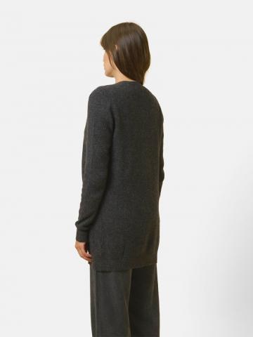 Длинный жилет