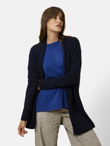 Длинный жилет