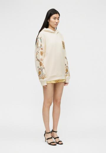 Пуловер с капюшоном