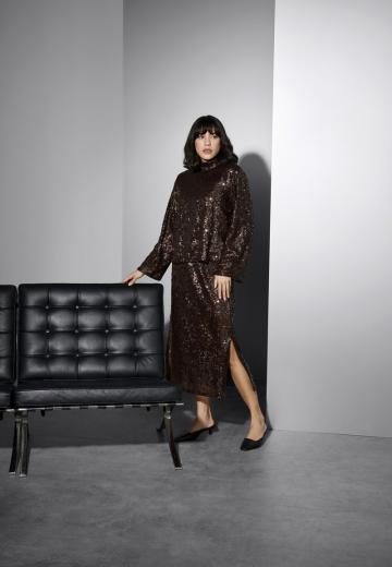 Вязаная юбка