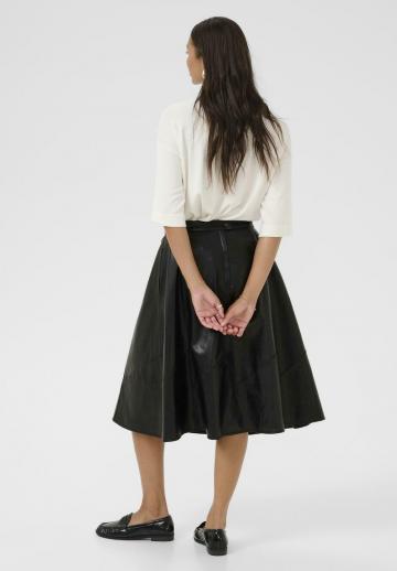 Кожаная юбка