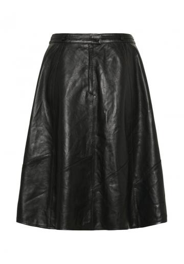 Кожаная юбка