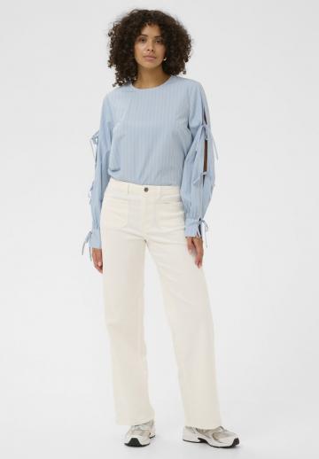 Прямые джинсы