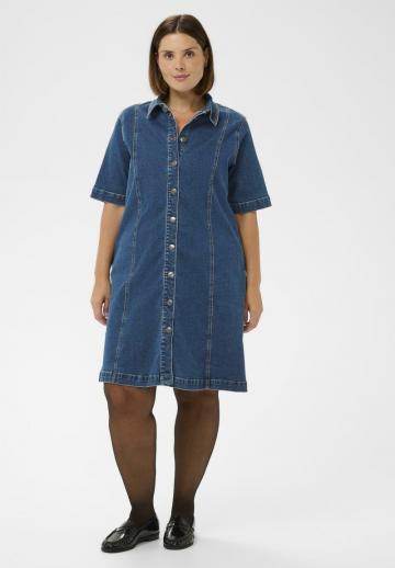 Джинсовое платье