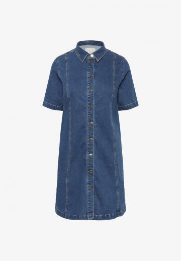 Джинсовое платье