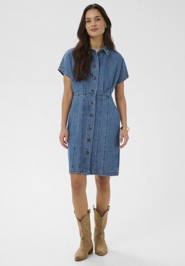 Джинсовое платье