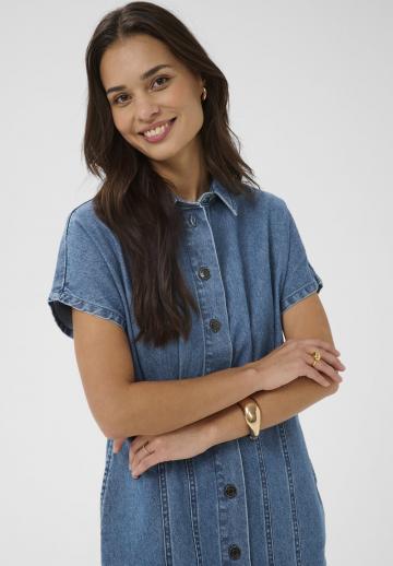 Джинсовое платье