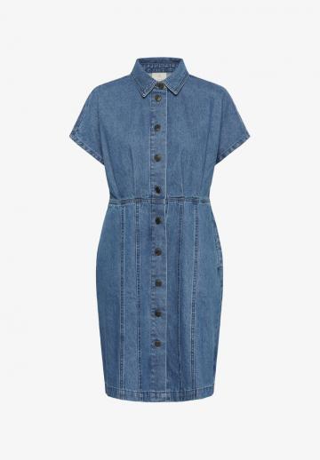 Джинсовое платье