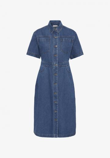 Джинсовое платье