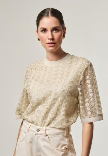 Кружевная блузка