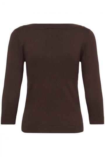 Пуловер с рукавом три четверти