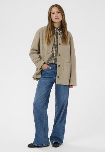 Кожаное пальто