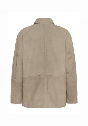 Кожаное пальто