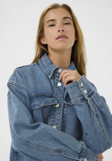 Джинсовая блузка