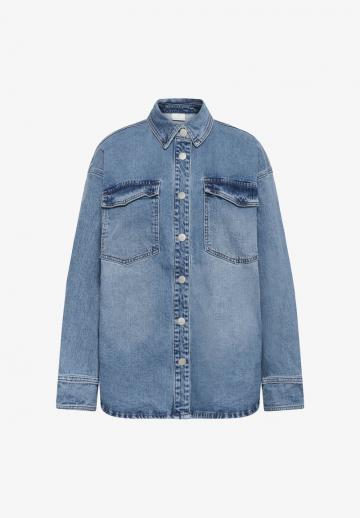 Джинсовая блузка