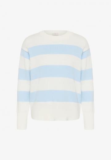 Пуловер в полоску