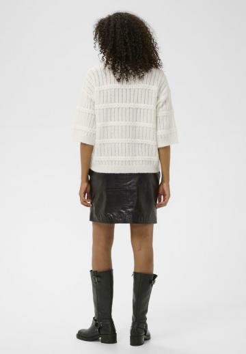 Пуловер с коротким рукавом