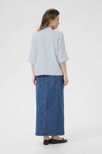 Пуловер с коротким рукавом