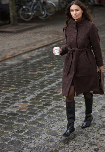 Шерстяное пальто