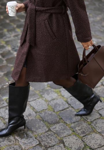 Шерстяное пальто