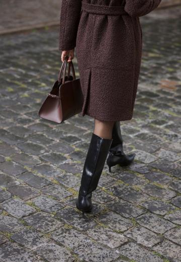 Шерстяное пальто