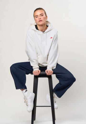 Пуловер с капюшоном