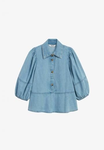 Джинсовая блузка