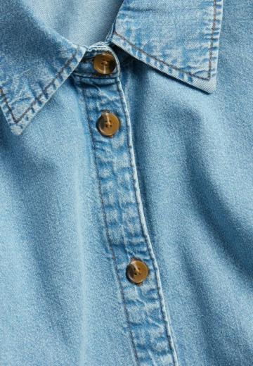 Джинсовая блузка