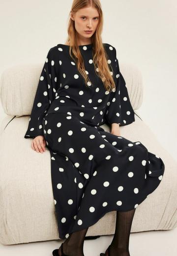 Атласная блузка