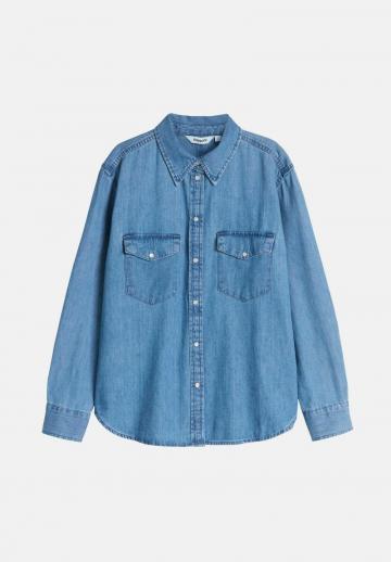 Джинсовая блузка