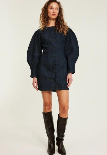 Джинсовое платье