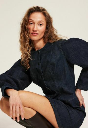 Джинсовое платье