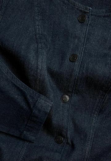 Джинсовое платье