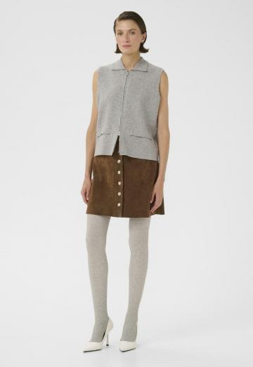 Кожаная юбка