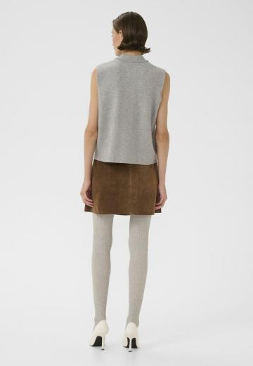 Кожаная юбка