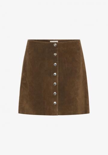 Кожаная юбка