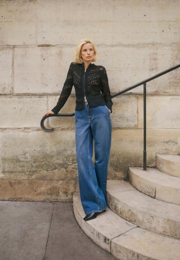 Вязаная кофта